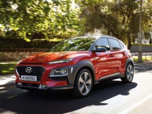 Hyundai Kona 2018 màu đỏ
